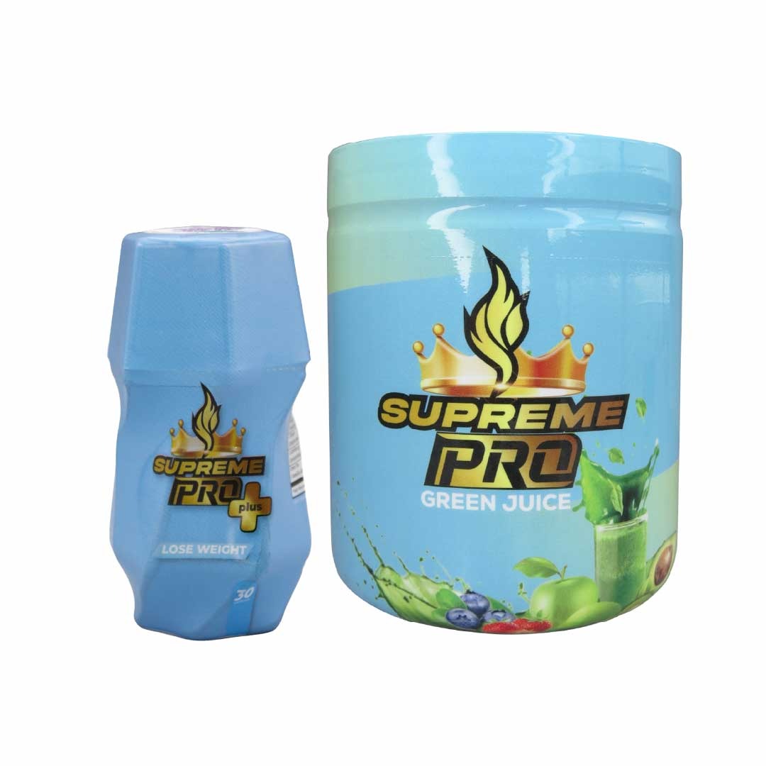SUPREME PRO PLUS + JUGO VERDE SUPREME PRO