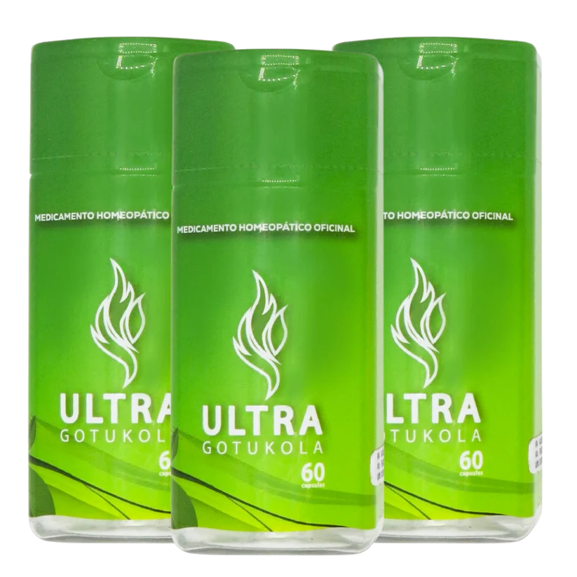 ULTRA GOTUKOLA TRATAMIENTO 3 MESES